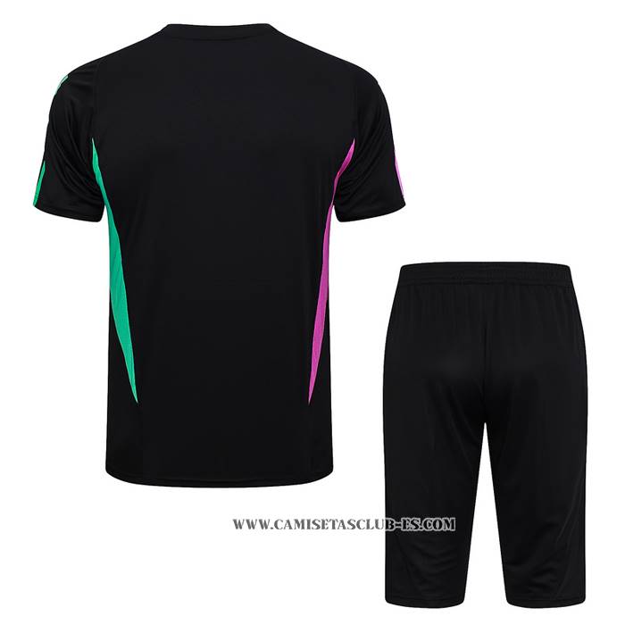 Chandal del Bayern Munich 23-24 Manga Corta Negro - Pantalon Corto